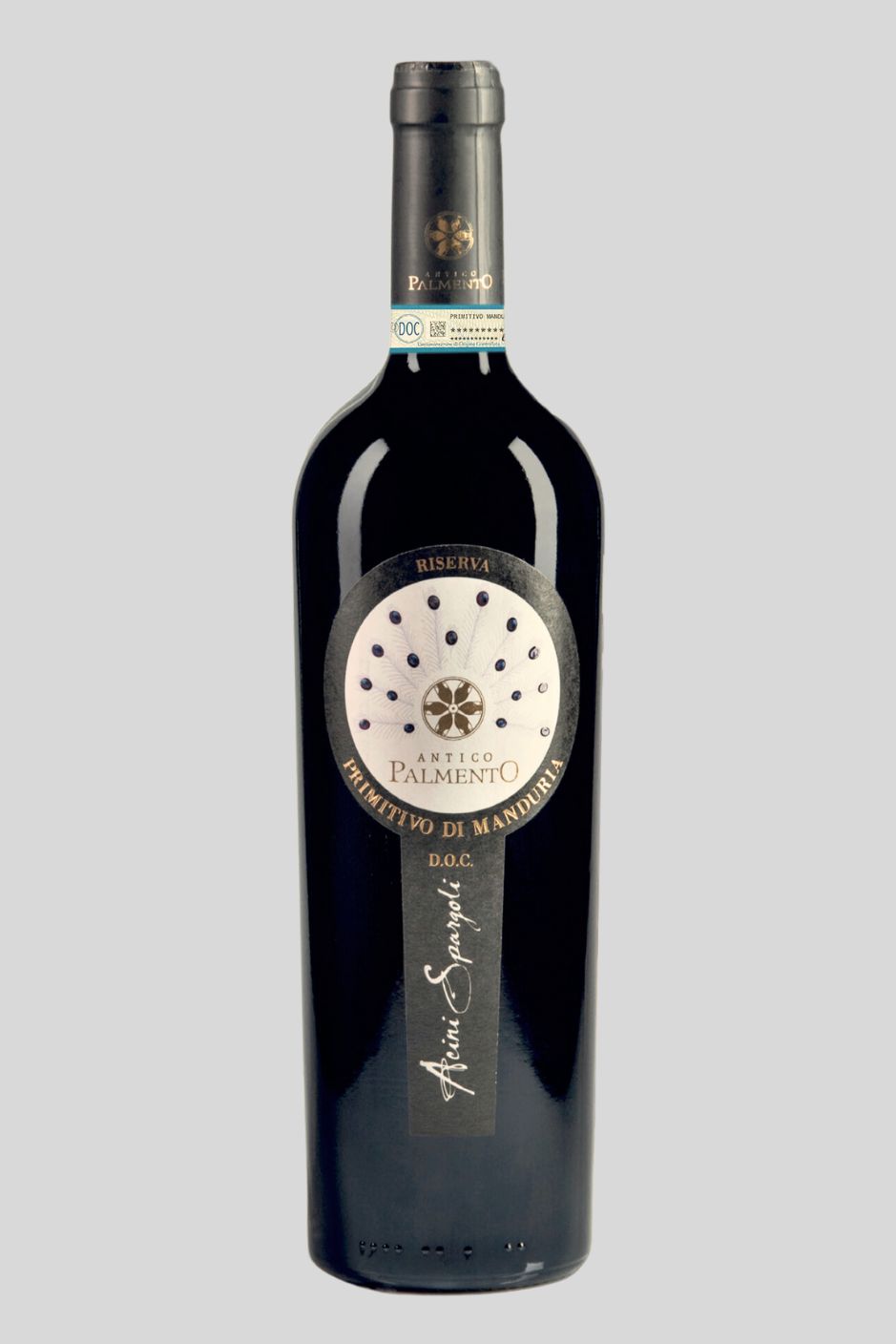 Acini Spargoli Primitivo di Manduria d.o.c Riserva 2018 16,5% Vol.