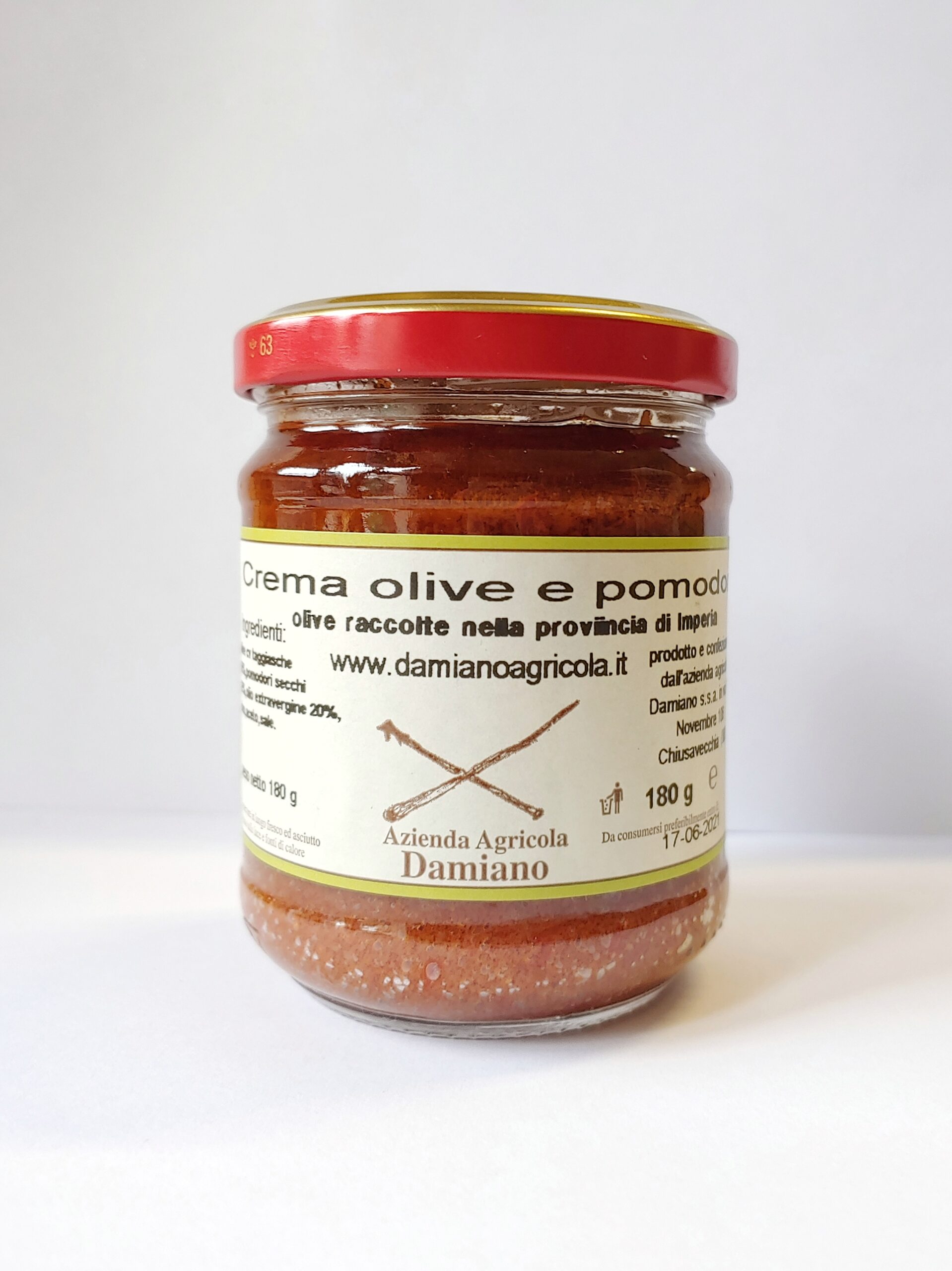 Crema Olive e Pomodori 180 grammi