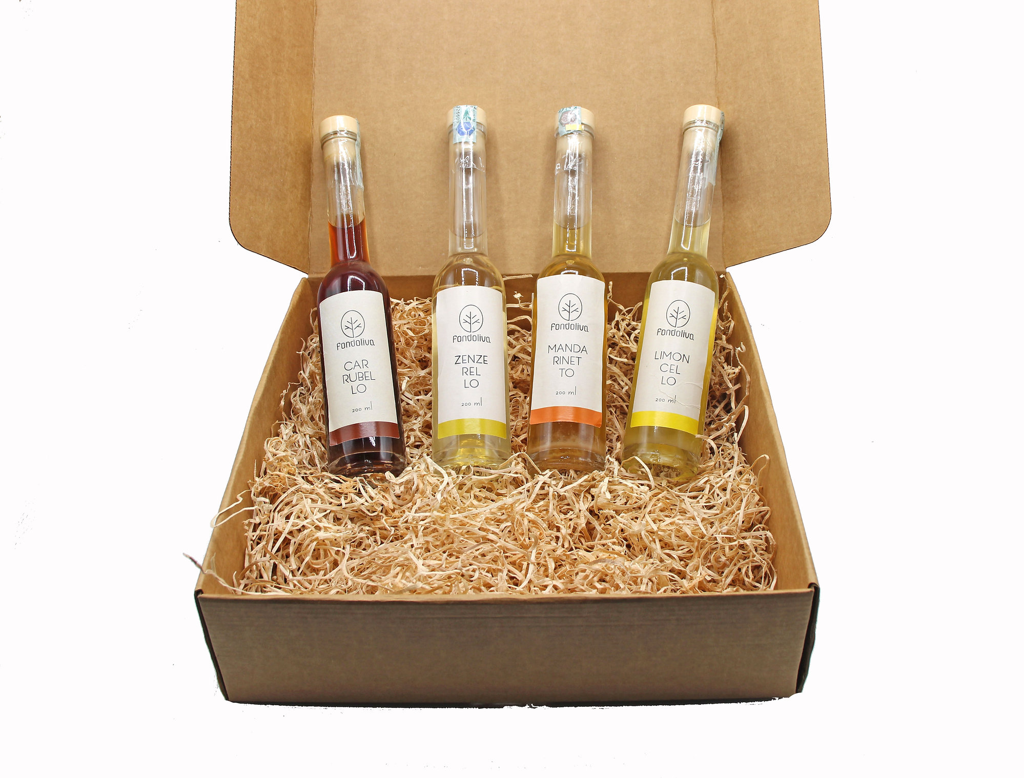 Box degustazione 4 liquori