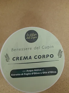 Crema Corpo con estratto di Foglie di Ulivo