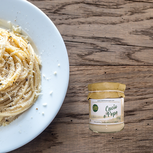 Cacio e Pepe Con Pecorino Romano D.o.p. 180gr