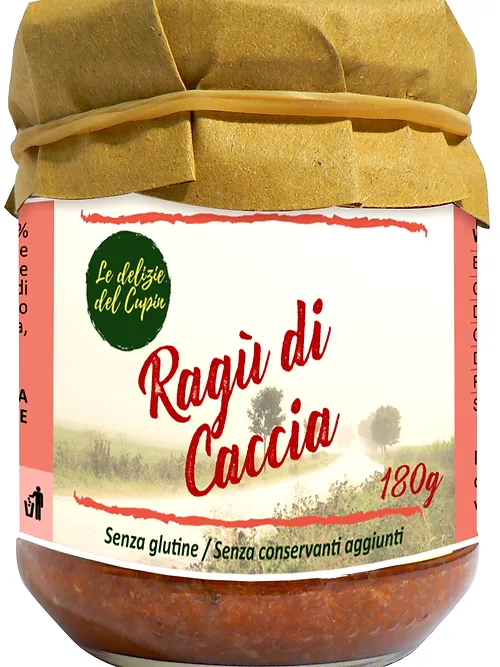 Cupin di Ragù di Caccia 180g