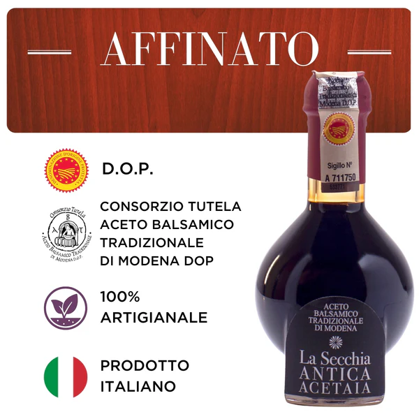 Aceto Balsamico Tradizionale di Modena D.O.P Affinato