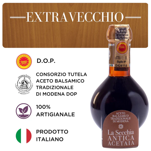 Aceto Balsamico Tradizionale di Modena D.O.P Extra Vecchio