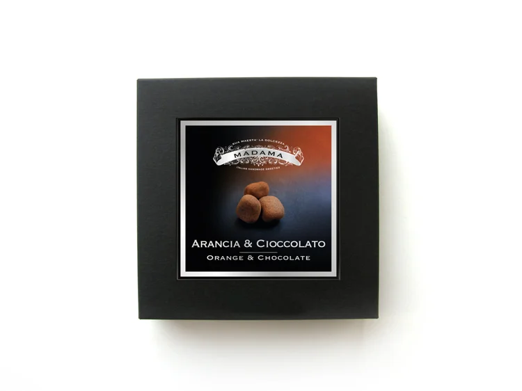 Arancia & Cioccolato - Dragée dalla forma irregolare 150 g