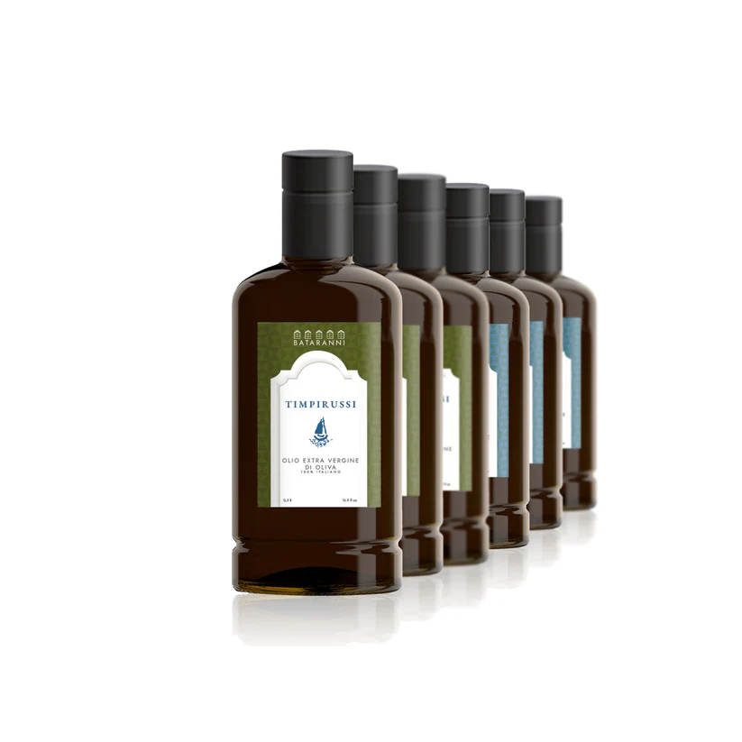Timpirussi + Princìpiu - Olio Extravergine di Oliva 3 + 3 bottiglie da 500 ml.