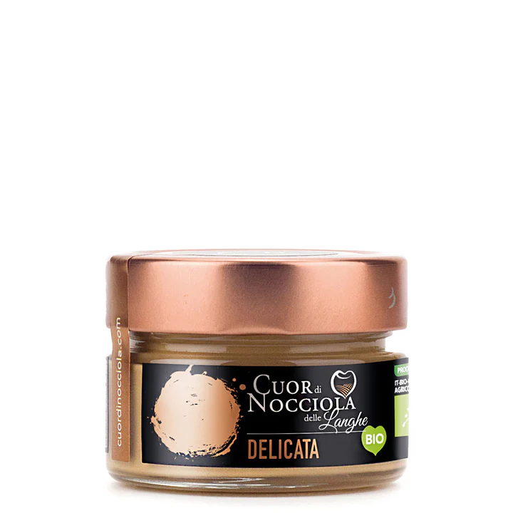 DELICATA Crema di nocciole biologiche - 115g