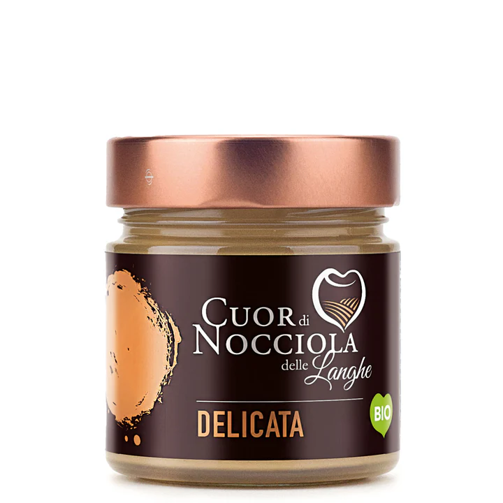 DELICATA Crema di nocciole biologiche - 230g