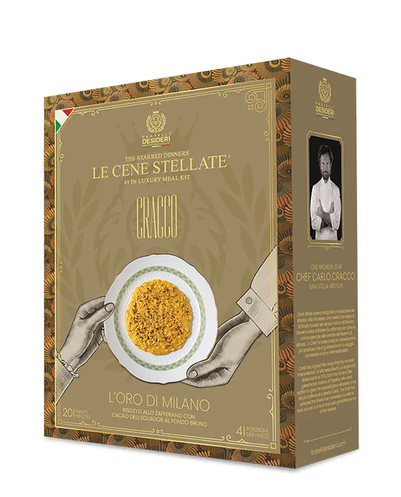 Le cene stellate - L'Oro di Milano - Chef Carlo Cracco