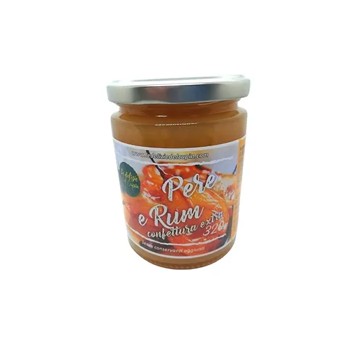 Cupin di Confettura Extra Pere e Rum 320g