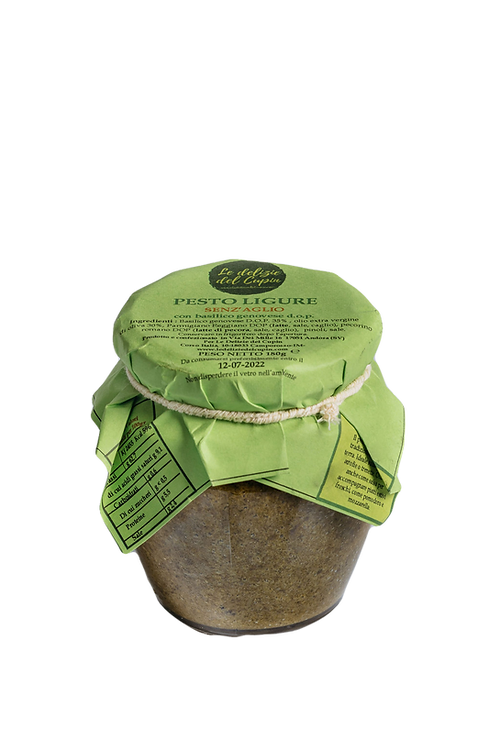 Cupin di Pesto Ligure senza Aglio 180gr