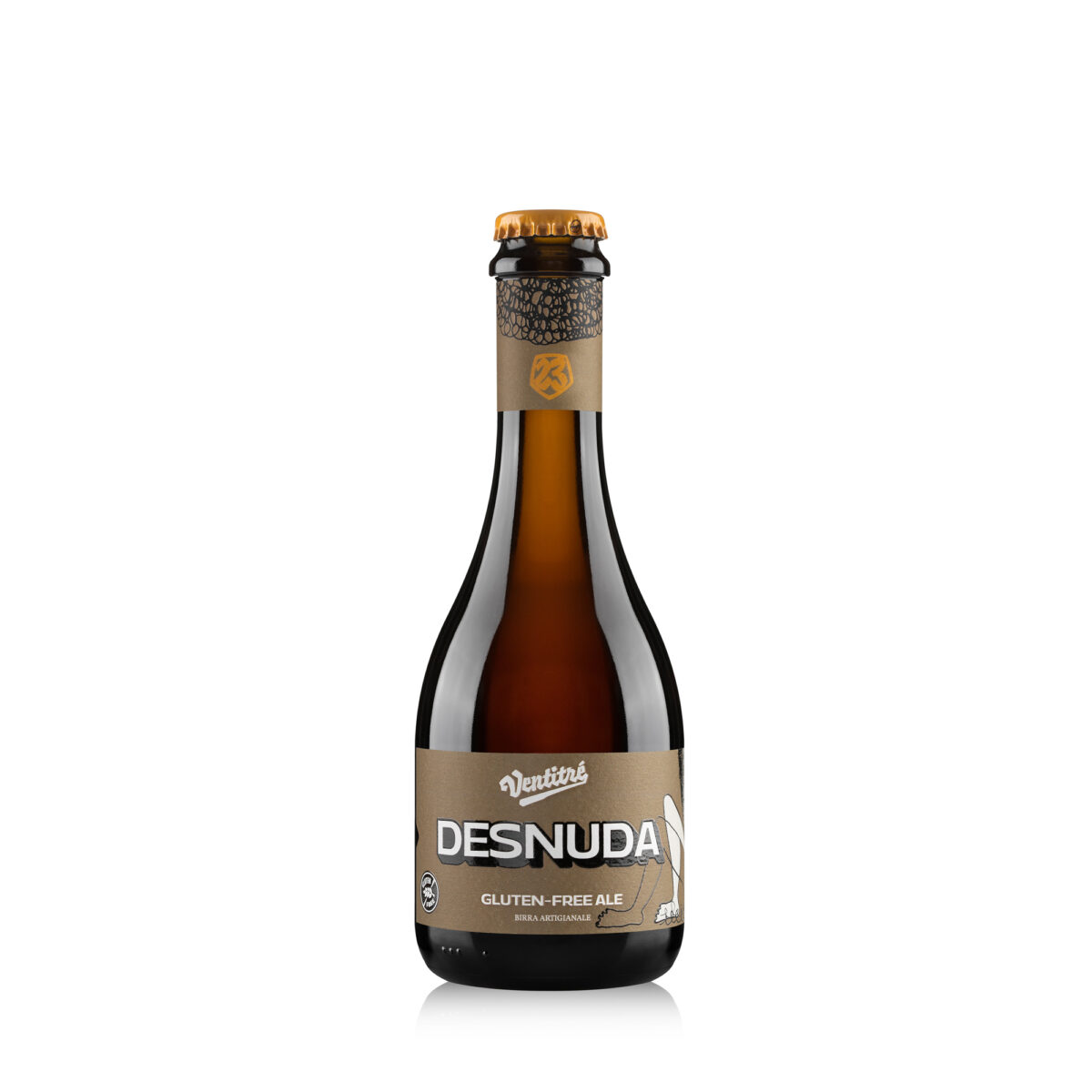 Birra Birrificio Ventitrè Desnuda Ale “Gluten Free ” 33cl