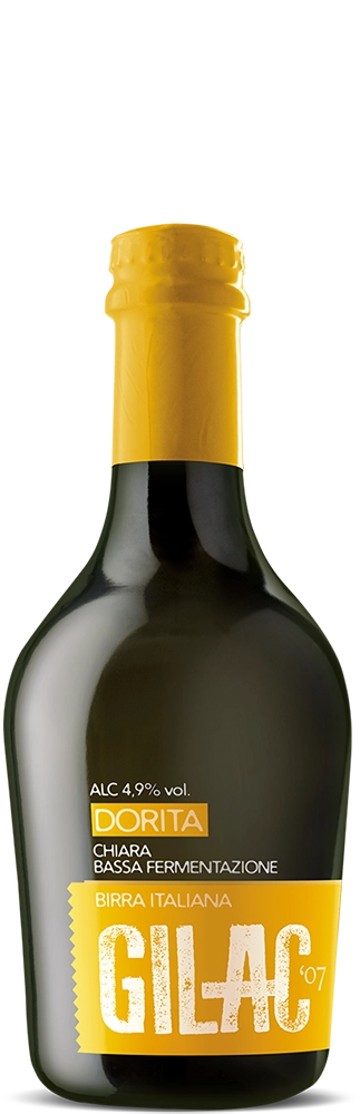 Dorita Birra di colore biondo brillante Italian Pilsner 75 cl