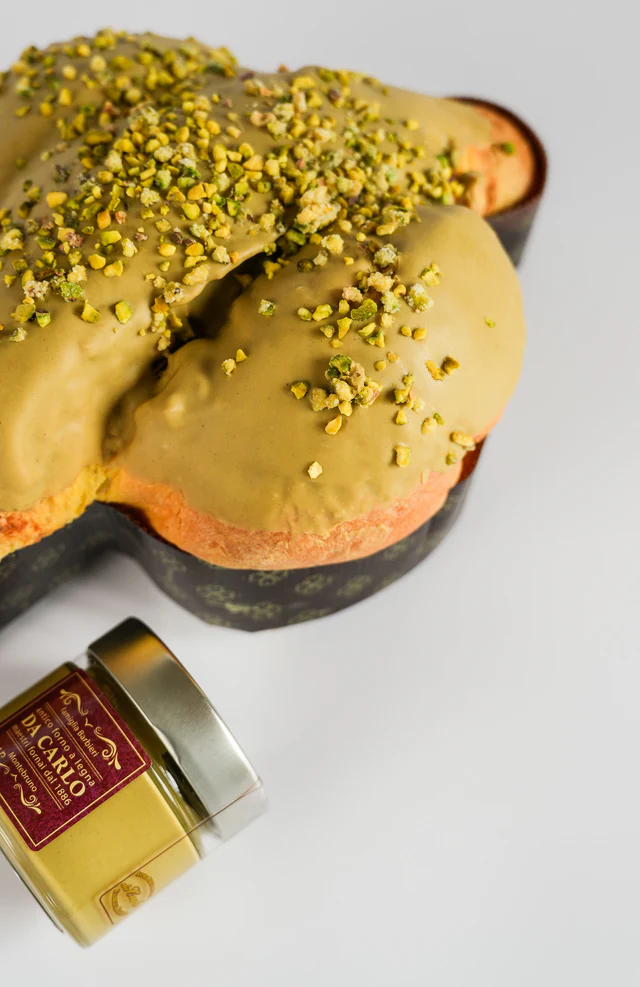 Colomba al PISTACCHIO con crema