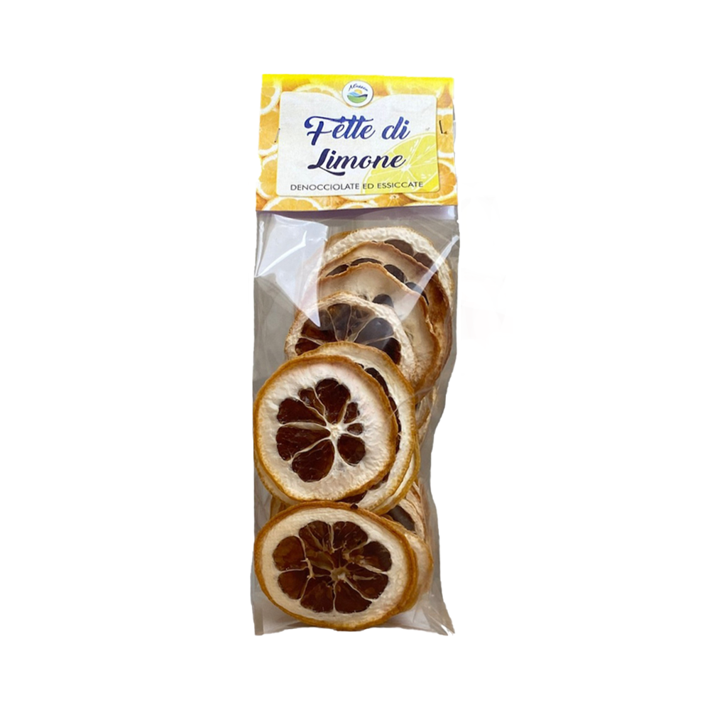 Fette di Limone | Essiccate e Denocciolate | busta da 50 g