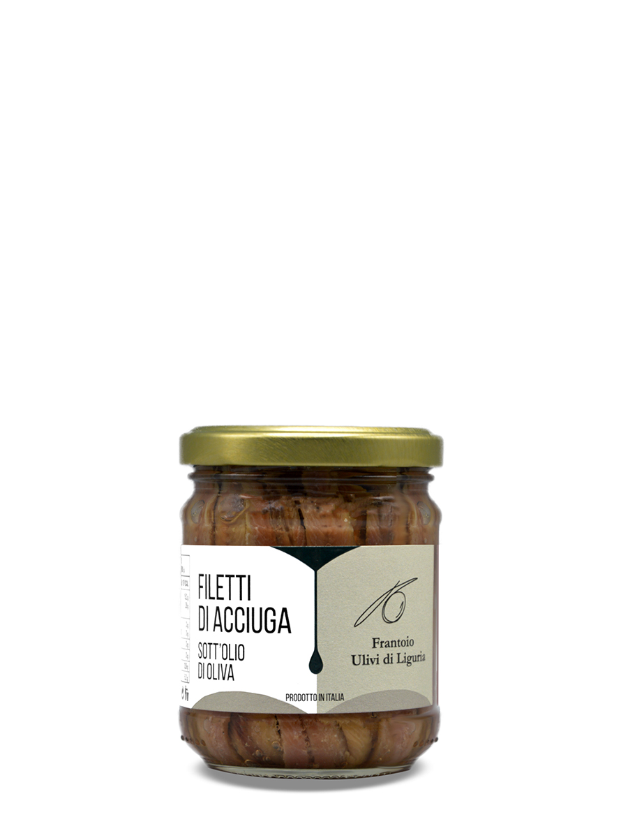 Filetti di acciughe in Olio di Oliva 212gr