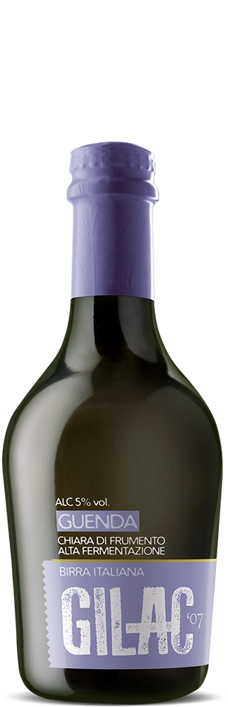 Guenda Birra di colore giallo paglia Weisse Beer 33 cl