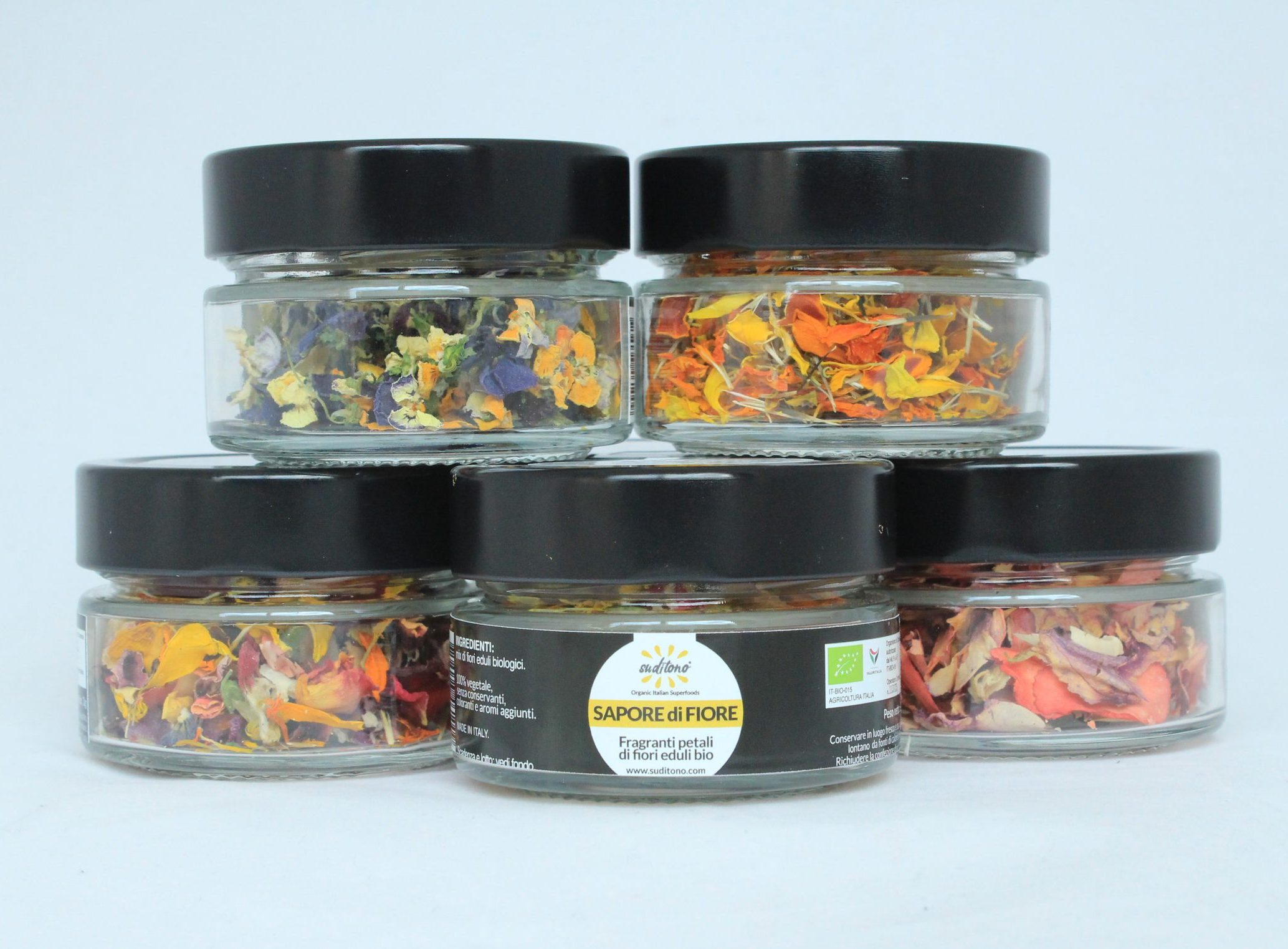 SAPORE di FIORE. Petali di fiori eduli bio