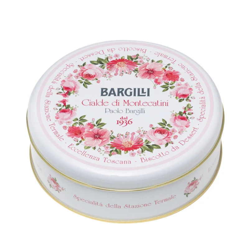 Confezione in metallo “Rose” da 10 Cialde