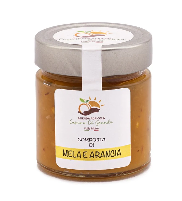 Composta di mela e arancia