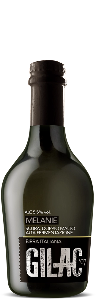 Melanie Di colore ebano, opaca Oatmeal Stout 75 cl