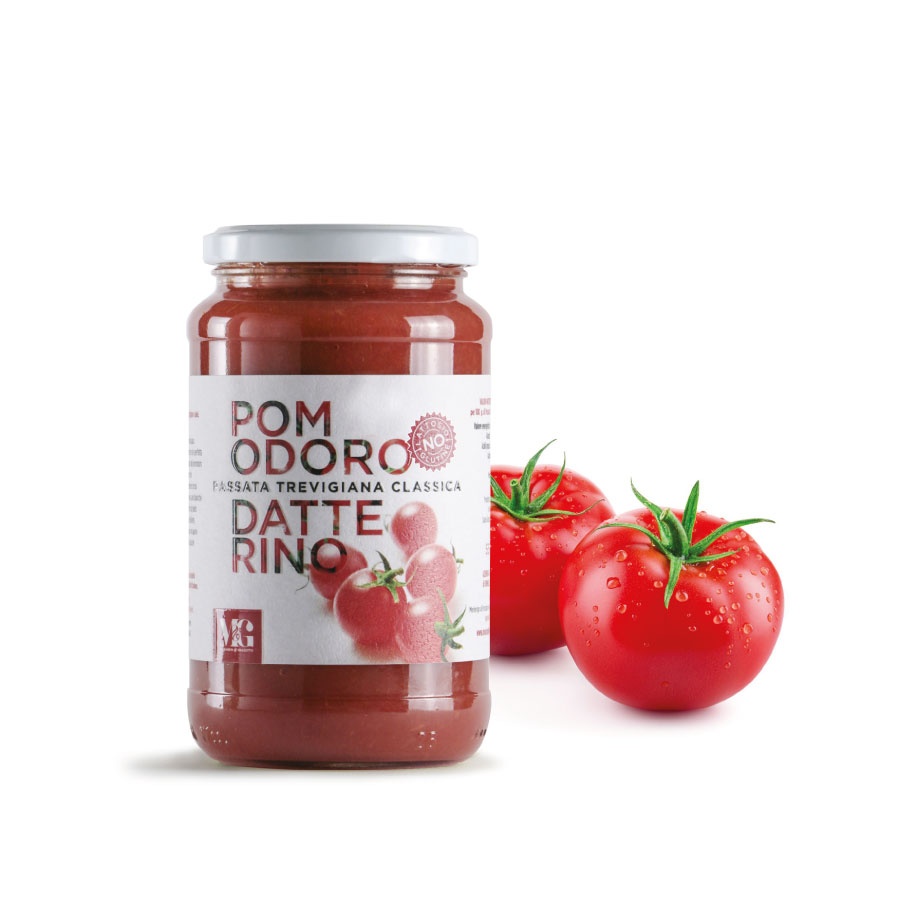 Pomodoro datterino – Passata trevigiana classica 550 g