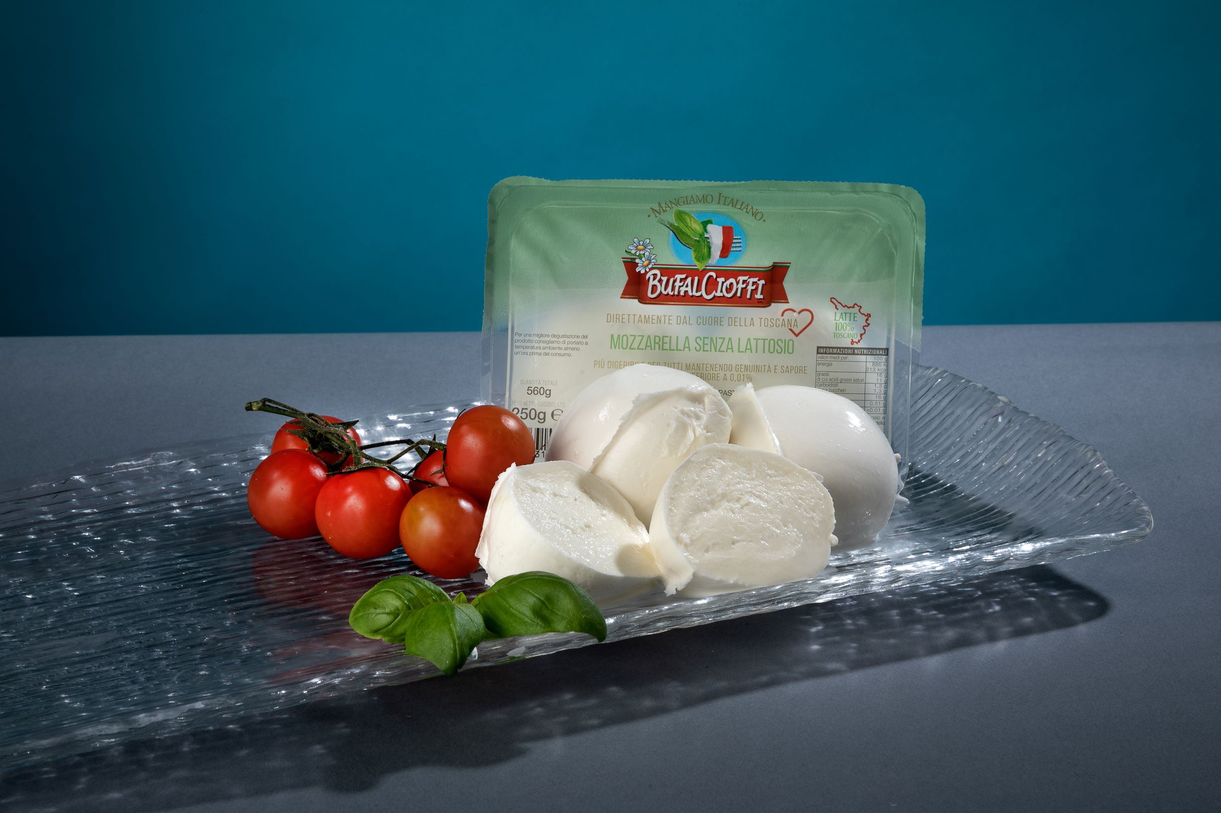 Mozzarella Bufalcioffi senza lattosio (250g)