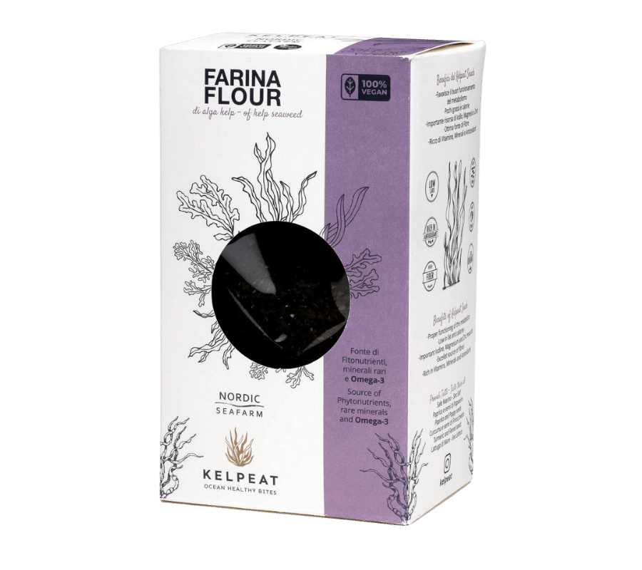 Polvere di Kelp 3 pacchi - Crackers Nordic Kombu 100% Polvere di Alga Kelp