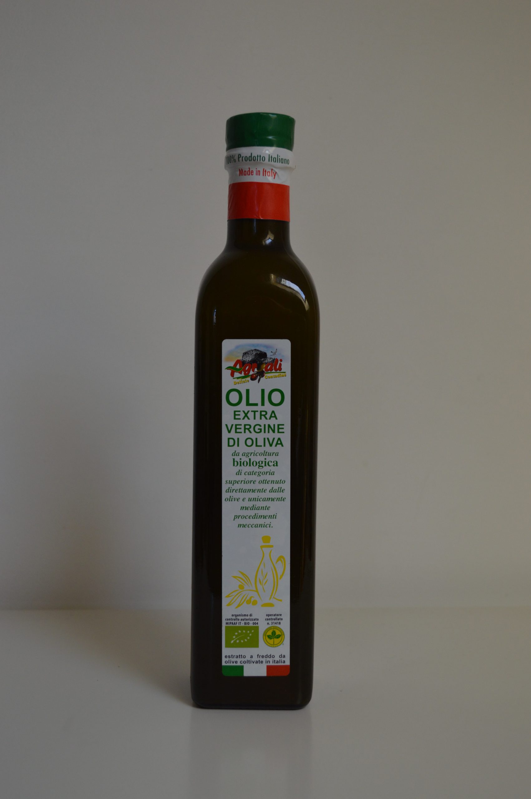 OLIO EXTRAVERGINE DI OLIVA BIO 0.50 l