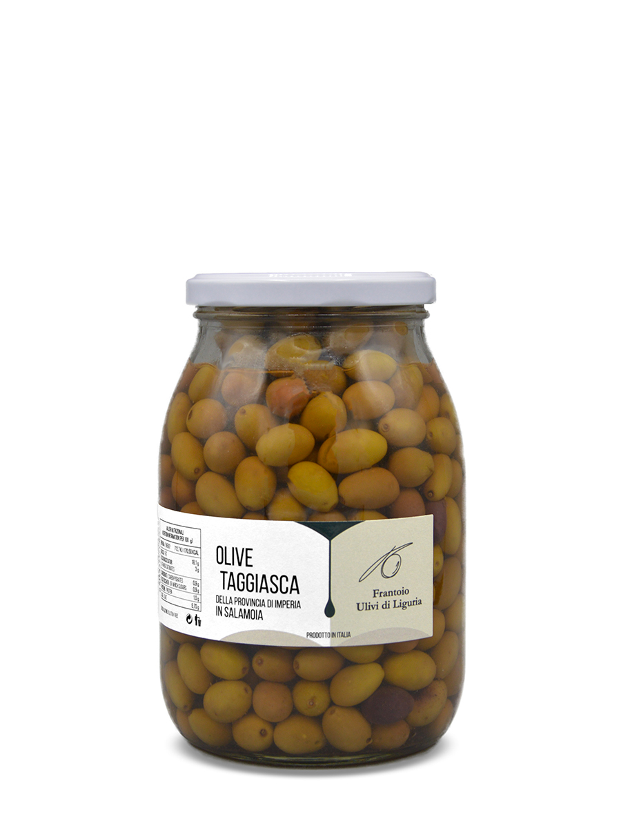 Olive Taggiasche in salamoia 650gr