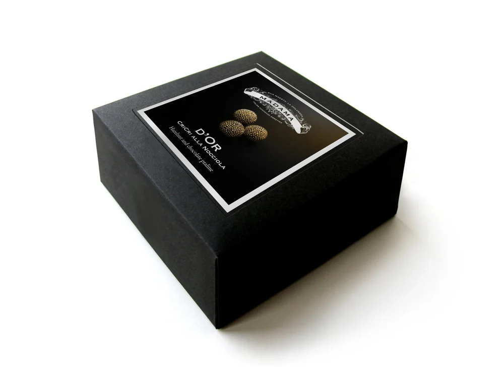 d'Or, CriCri alla Nocciola - Hazelnut and Chocolate praline - Tipico cioccolatino della tradizione torinese 150 g