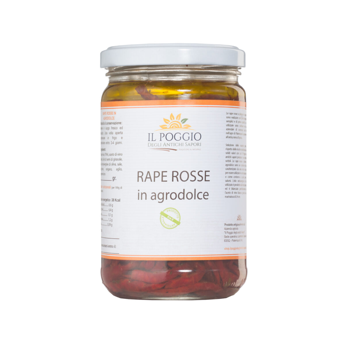 Rape Rosse in agrodolce 314gr