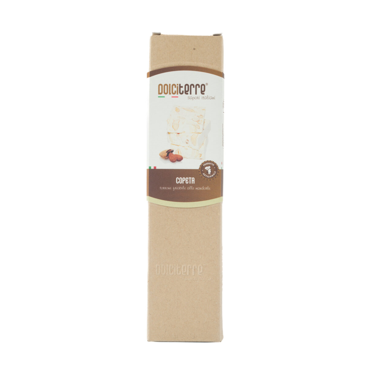 Torrone “COPETA” friabile con mandorle 100g