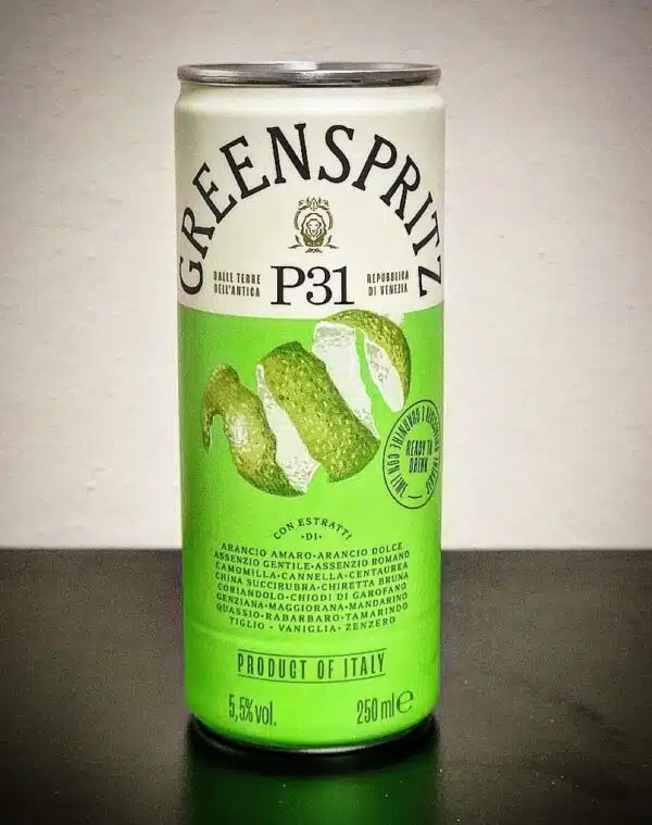 P31 Green Spritz Ready to Drink 6 Lattine