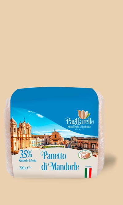 Panetto di mandorla Avola 200 g