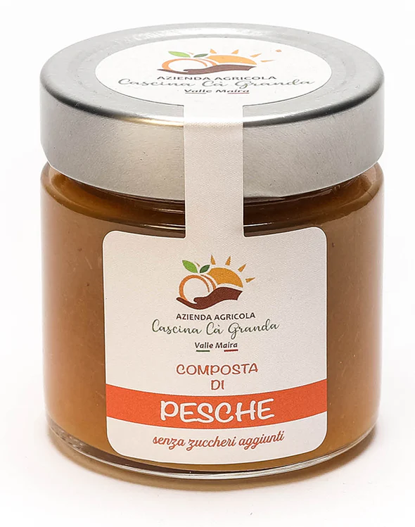 Composta di Pesche - Senza Zuccheri aggiunti