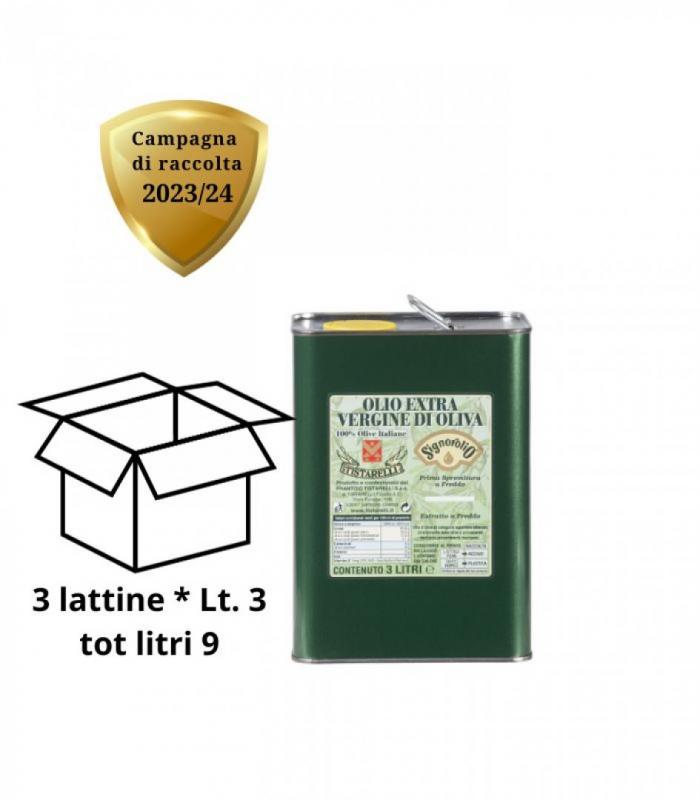 Signorolio 2023/24 -Estratto a freddo 3 * 3 lt