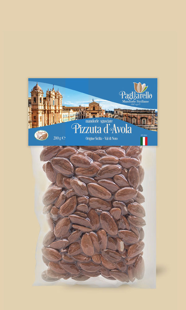 Mandorle Sgusciate Naturali Pizzuta d’Avola 200 g