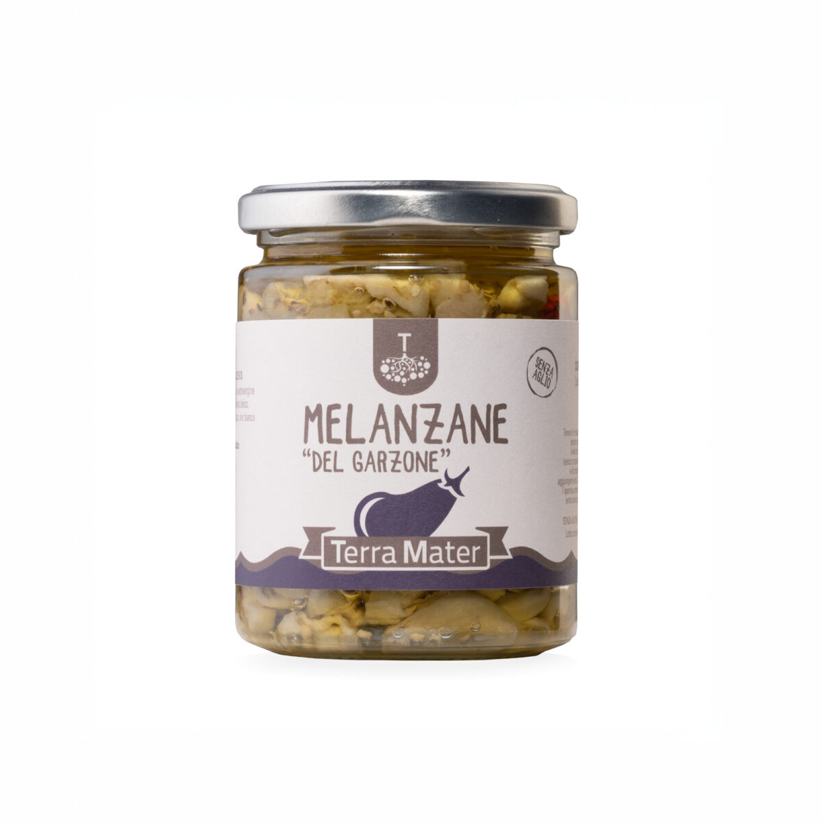 Melanzane “Del Garzone” a filetti in olio e.v.o.