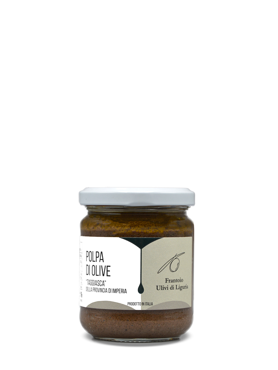 Polpa di Olive Taggiasche in Olio EVO 180g