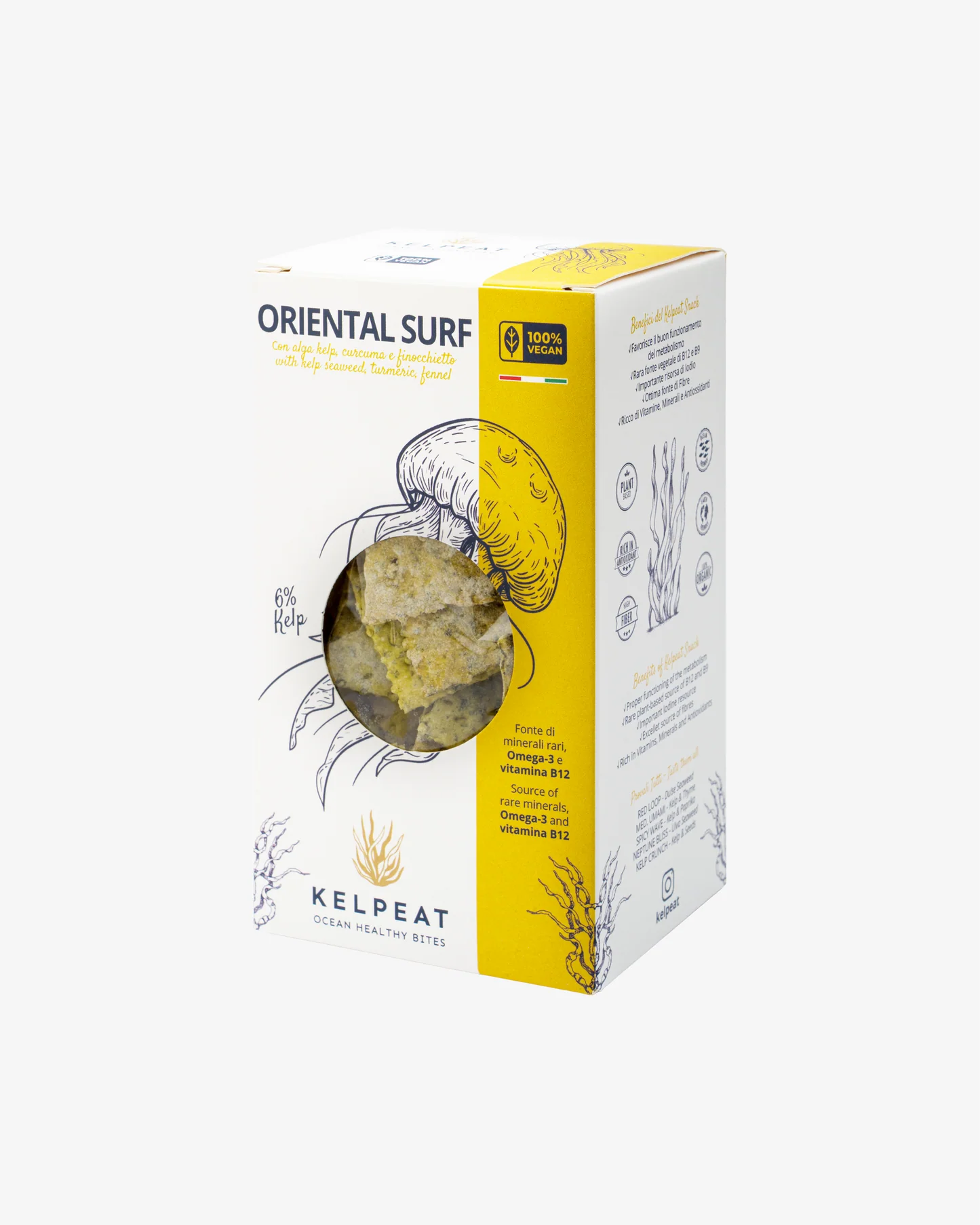 Oriental Surf Bites spuntino saporito e audace a base di alghe marine