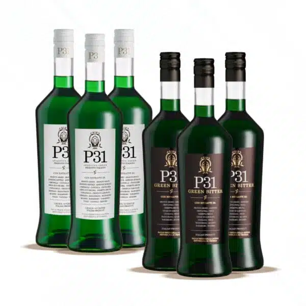 3 bott.P31 Aperitivo 1L + 3 bott.P31 Bitter 1L
