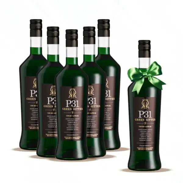 P31 Bitter 1L – 6 bottiglie (1 bottiglia omaggio)