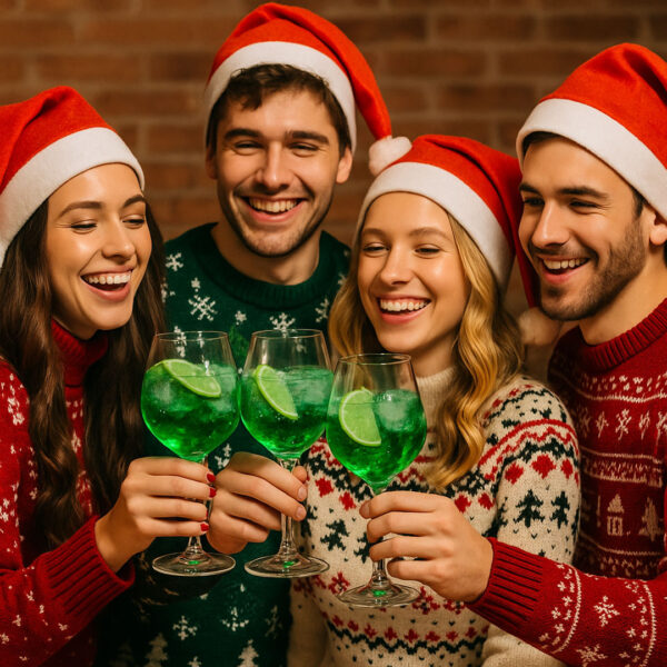 Kit P31: 2 Bottiglie+4 Lattine+2 Calici+2 Bicch.cocktail+Jigger+Ricettario