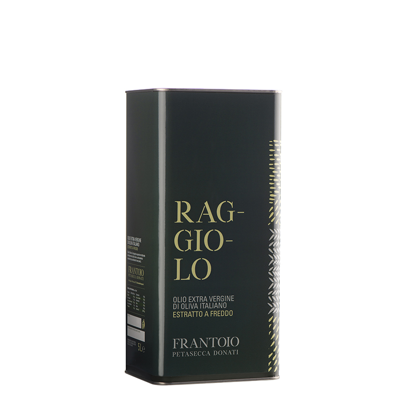 Olio LA TRADIZIONE RAGGIOLO Leccino  Frantoio  Moraiolo 5 lt