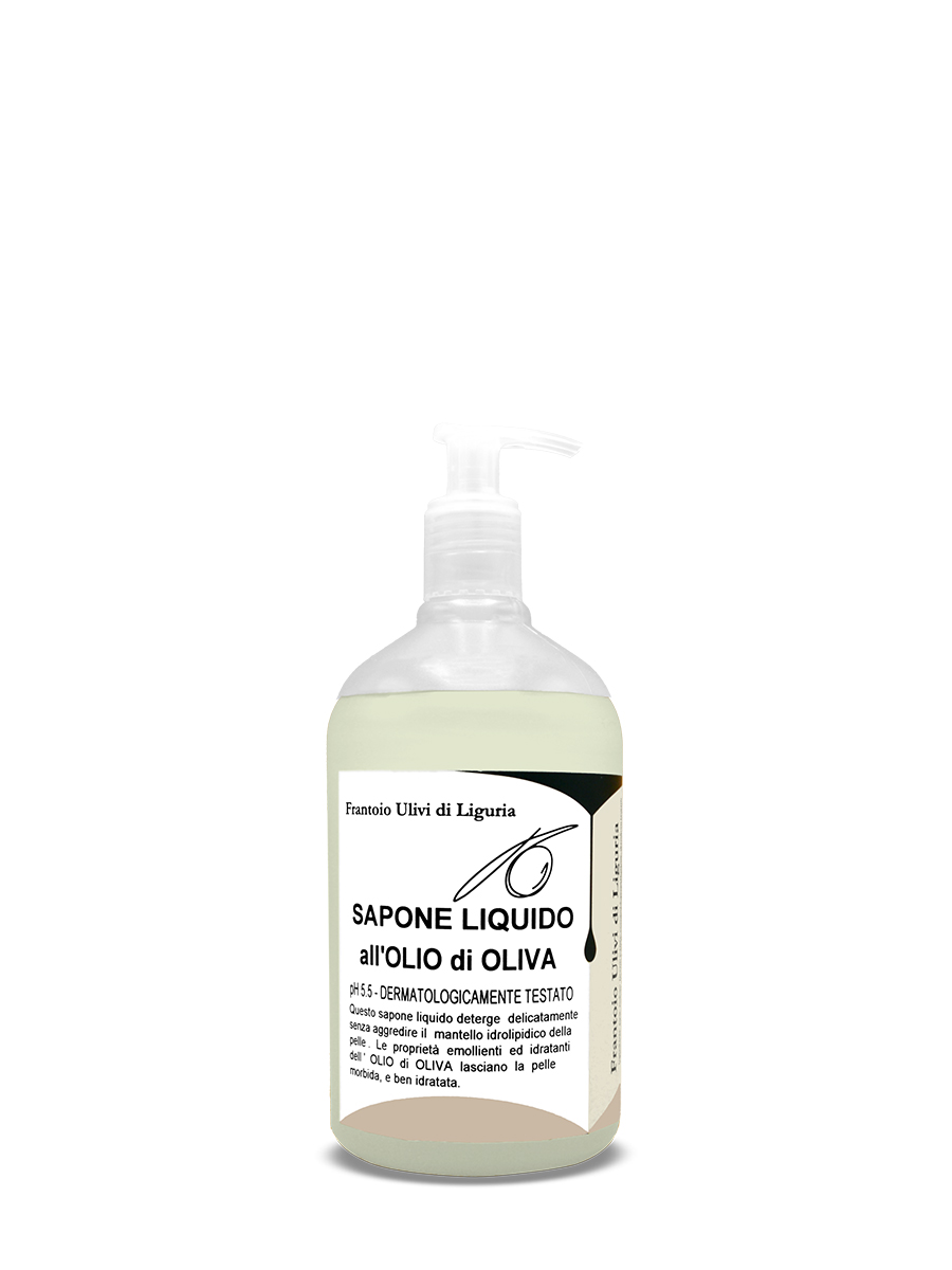 Sapone liquido all’Olio di Oliva 500ml