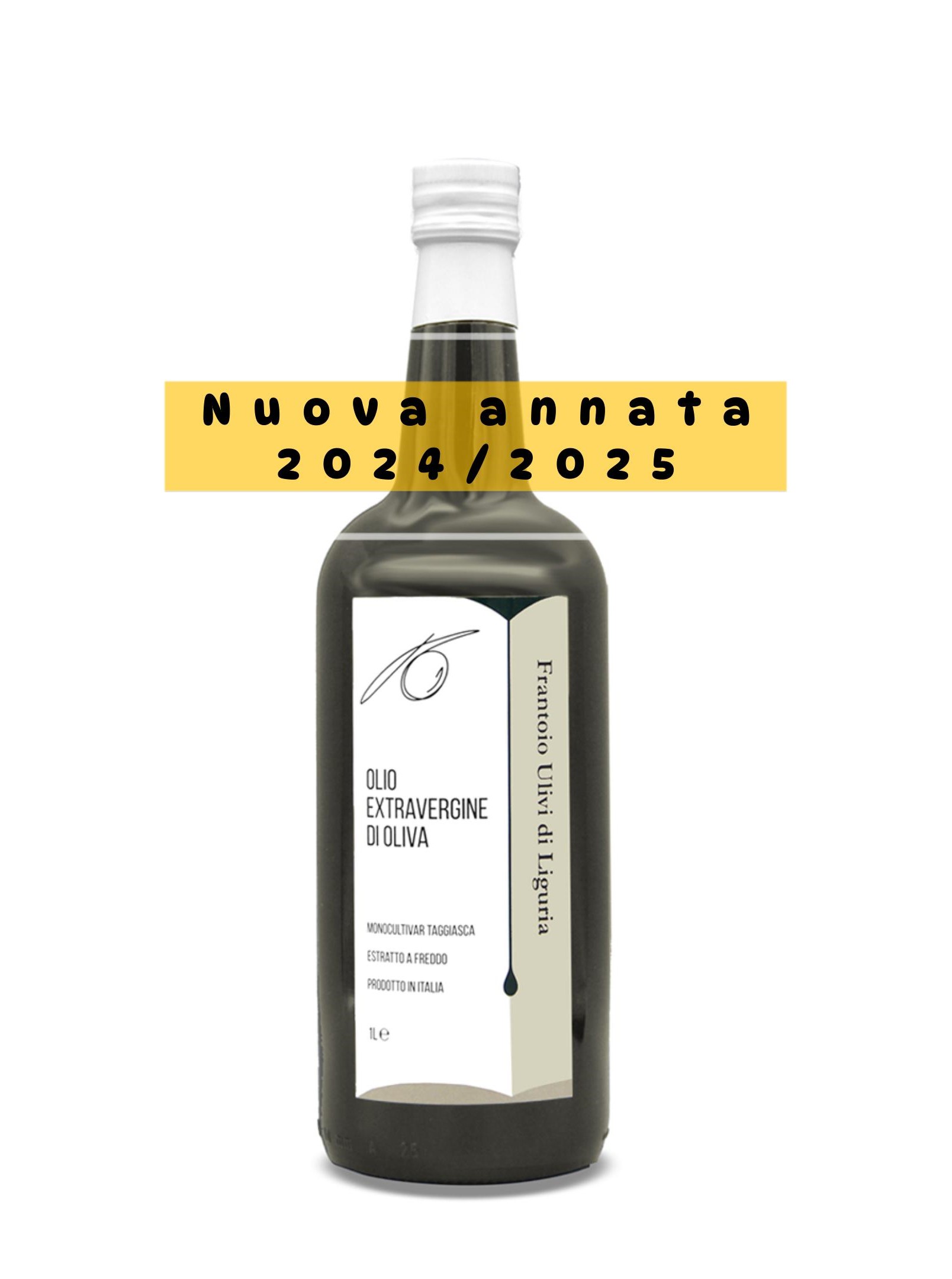 Olio EVO Monocultivar Taggiasca 1L 2024/2025