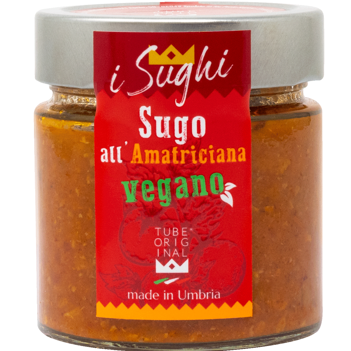Sugo alla amatriciana vegano