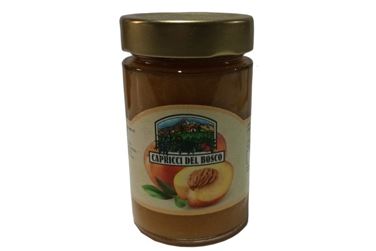 COMPOSTA di PESCA 250g senza zuccheri aggiunti