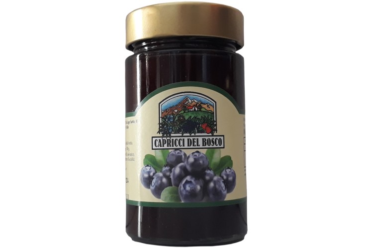 COMPOSTA di MIRTILLO 250g senza zuccheri aggiunti